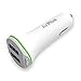 AirPlus 2-USB Port Car Charger 3.4Amp, Worldwide Compatible for all iOS & Android Devices(White) RS.499.00