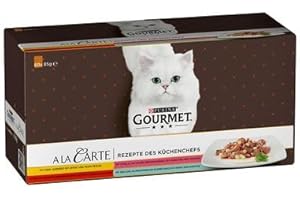 GOURMET Purina Tidy Cats A La Carte Mokra Karma dla Kotów, Kurczak, 60 x 85g