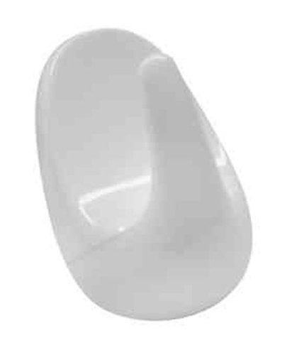 Fackelmann 20501 Allroundhaken selbstklebend, 6 Stück, Plastik, weiß, 2,5 x 2,5 x 1,7 cm