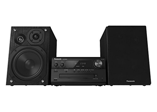 Panasonic SC-PMX84EG-K Micro HiFi System (120W RMS, Bluetooth, Radio, DAB+, USB, Stereo Cinch) schwarz