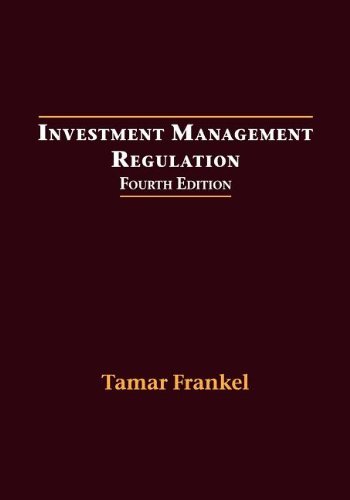 Read Investment Management Regulation Fourth Edition By - 