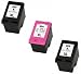 Produktbild Printing Pleasure 3 XL Druckerpatronen für HP Deskjet 2620, 2630, 2632, 2633, 2634, 3700, 3720, 3730, 3732, 3733, 3735, Envy 5020, 5030, 5032 | kompatibel zu HP 304XL (N9K08AE & N9K07AE)