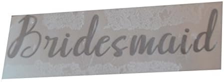 5 x Vinyl Name Decals, Wedding Glasses