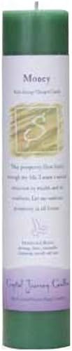 Money ~ Reiki Charged Crystal Journey Candle