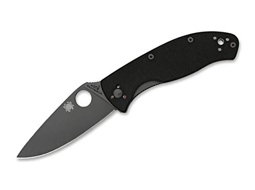 Spyderco 01SP745 Tenacious - Navaja, Color Negro