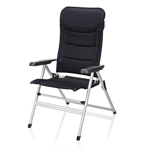 Silla de camping Campart Travel CH-0652 - Acolchada - Tejido de malla - Azul oscuro