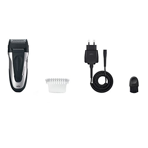 Braun Series 1 Elektrischer Rasierer 197s, silber/schwarz - 6