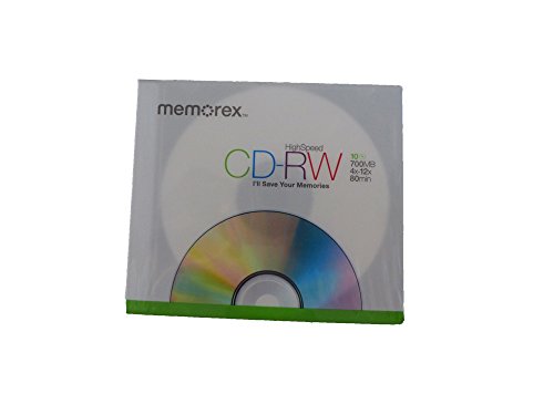 Memorex CD-RW 700MB 8-12x 10er Pack Slim Case CD-Rohlinge - 2