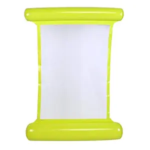 Floating Hammock, Foldable Hammock Pool Hammock Inflatable Hammock for Swimming Pools and Beaches for Swimmer(Yellow)