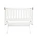 Obaby B is for Bear Gliding Crib (White with Pine Trim)