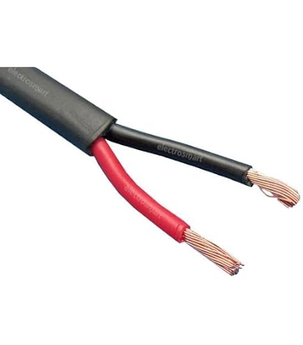 Electrosmart 2 Core Twin Rosso/Nero Rame Automotive Auto Boat Marine - 8
