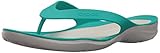 Farbe: türkis Crocs Damen Swiftwater Flip W Dusch-& Badeschuhe, Türkis (Tropical Teal/ Pearl White 31i), 36/37 EU