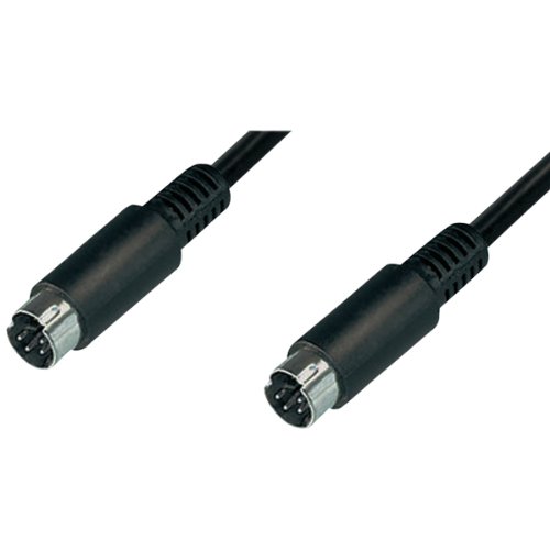 Preisvergleich Produktbild Video Kabel, 2x S-Video Stecker, schwarz, 3m, LogiLink® [CA1057]