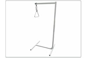 SUNDO HOMECARE GMBH freistehender Aufrichter | Bettgalgen mit Triangelgriff | Bettaufrichter | Aufrichthilfe für Bett