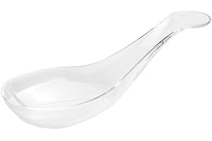 50 Cuillères Bouchées Indhye 1,7 cl de 102 x 38 x Ht. 32 mm Réutilisable, Recyclable 100% Française - Transparent - D-Work