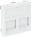 Produktbild obo-bettermann Systeme Mechanismen – Rahmen für Modul-C 45 x 45 mm PC Weiß