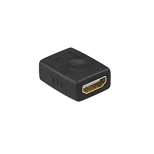 VCE (3 PACK) Vergoldete HDMI Buchse Adapter,High Speed HDMI Buchse Koppler 3D & 4K-Auflösung - 4