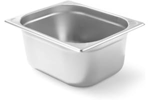Arredo Chef Bac Gastro en inox GN 1/2 (Hauteur : 150 mm (9,5L))