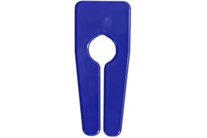 COMPLETE RETAIL SOLUTION LTD 5X BLUE NEW PLAIN COLOURED GARMENT/ CLOTHES RAIL DIVIDERS