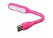 Price comparison product image C63® FLEXIBLE USB LIGHT. High Power Portable LED Lamp for Laptop Keyboard / Reading / Battery Power Bank / USB Hub [Pink]
