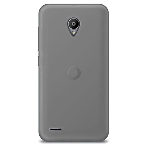 TBOC Pack  Funda de Gel TPU Negra   Protector Pantalla Vidrio Templado para Vodafone Smart Prime 6 VF-895N  Funda de Silicona Ultrafina y Flexible  Protector de pantalla Resistente a Golpes  Ca  das y Ara  azos 