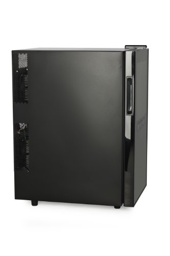 Amstyle Design Weinkühlschrank 2 Temperaturzonen Klima-Zonen Schwarz 48 Liter 18 Flachen Getränkekühlschrank 8-18°C Weinkühler Weinklimaschrank Glastür Freistehend Rot & Weißwein Höhe 64cm (EEK: C) - 19