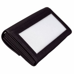 Preisvergleich Produktbild Alassio Kellnerbörse 17,5x10cm Leder schwarz