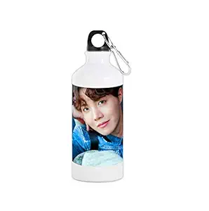 Mug Morning BTS Merch | BTS Products for Girls | BTS JHope Water Bottle | BTS J Hope Bottle for Girls | BTS JHope Blue Denim Shirt (Bottle)