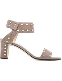 Jimmy Choo Mujer VETO65LKZLIGHTMOCHA Beige Gamuza Sandalias