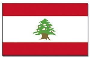 Lebanon Flag 90 x 150 CM