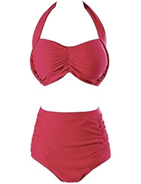 Wantdo Bikini Plus Size A Vita Alta