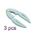 Produktbild BESTONZON 3 stücke Meeresfrüchte Werkzeuge Mutter Hummer Cracker Crab Cracker Tools Meeresfrüchte Öffner Werkzeug Weihnachten Home Party Zubehör (Blau)