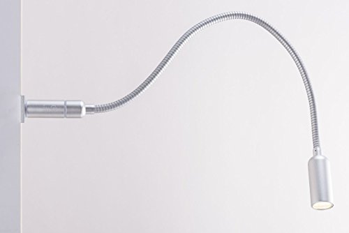 4W LED Bettleuchte dimmbar Leseleuchte Flexleuchte Nachttischlampe Bettlampe Leselampe - 2