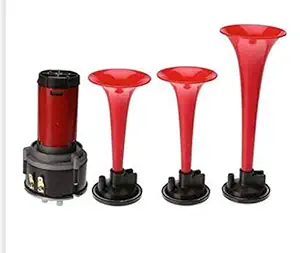 AUTO MT 3 Pipe Air Pressure 12V Dc Horn For ALL CAR & BIKE
