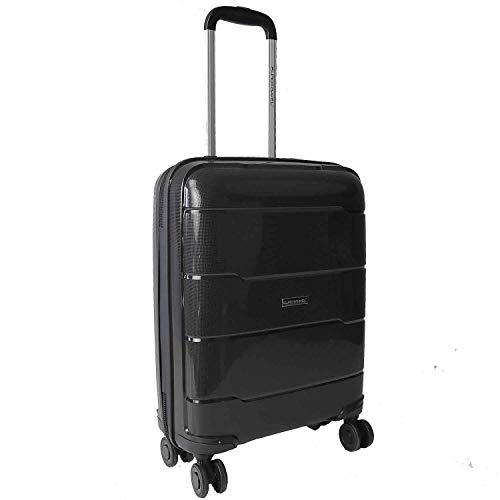 Preisvergleich Produktbild Eurotravel 4 Rollen Koffer 55cm Köln schwarz
