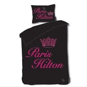 Paris Hilton Heiress Single Duvet Set - Black