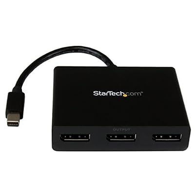 StarTech.com Splitter multi-écrans Mini DisplayPort vers 3x DisplayPort - Hub MST à 3 ports - Répartiteur Mini DP 1.2 vers 3x DP