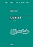 Image de Analysis I (Grundstudium Mathematik) (German Edition)