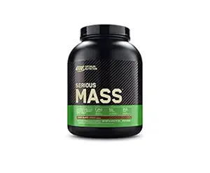 Optimum Nutrition (ON) Serious Mass Weight Gainer Powder - 6 lbs, 2.72 kg (Chocolate)