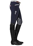 spooks reithose ricarda knee grip Der Bund ist elastisch und die Leibhöhe ist normal