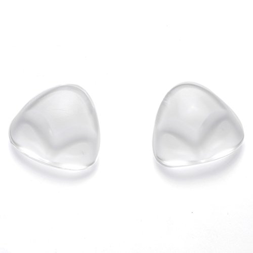 WINOMO Women's Bra Inserts Silicone Triangle Breast Enhancer Shaper Push Up Bra Pads - 1 Pair