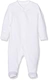 Mothercare Unisex Baby Schlafstrampler Continuity White Terry 3pk Sleepsuit