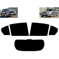 Film Solaire Prédécoupé Pour BMW Série 1 F20 5 Portes 2011-2019 - Vitres Arrière, Teinte 5% Noir, Anti-UV
