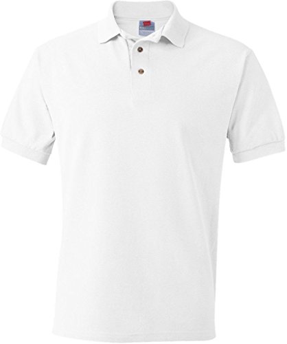 Hanes Boy's Kids' Cotton-Blend Jersey Polo (054Y)