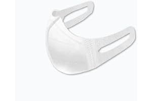 CNFACLU Batinore Sachet de 10 Masques Chirurgicaux Ultra Confortable/Léger 3D TYPE II, Blanc