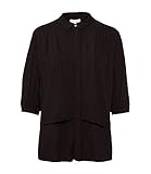 In Falten gelegte Vorderseite Soccx Damen Layering-Bluse