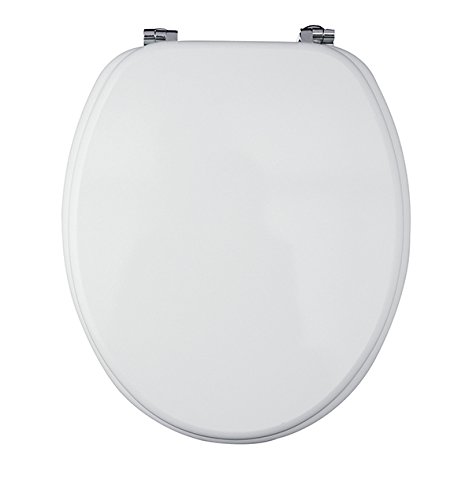 Preisvergleich Produktbild Eisl WC Sitz mit Holzkern (MDF), Weiß, ED09010