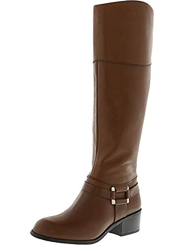 Alfani Women's Biliee Knee-High Leather Equestrian Boot