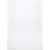 Westfolio Clear A2 Course Book Covers 10 Pack Polly Pocket Sleeves for Files Document Folders