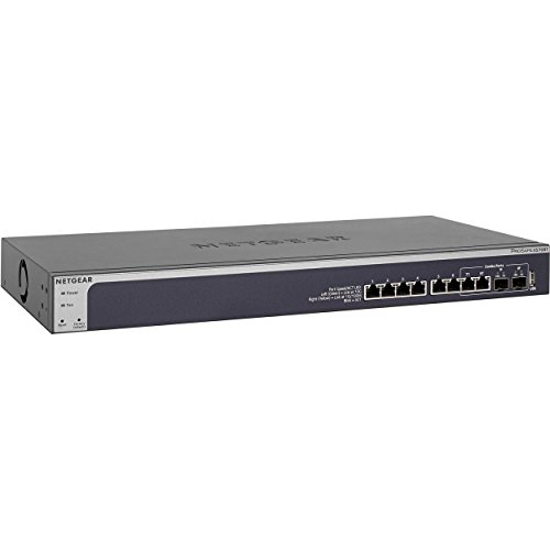NETGEAR XS708T-100NES ProSAFE 8-port 10-Gigabit Kupfer Ethernet Smart Managed Switch - 5